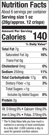 THE GOOD CRISP COMPANY Spicy Jalapeno 5.6 OZ