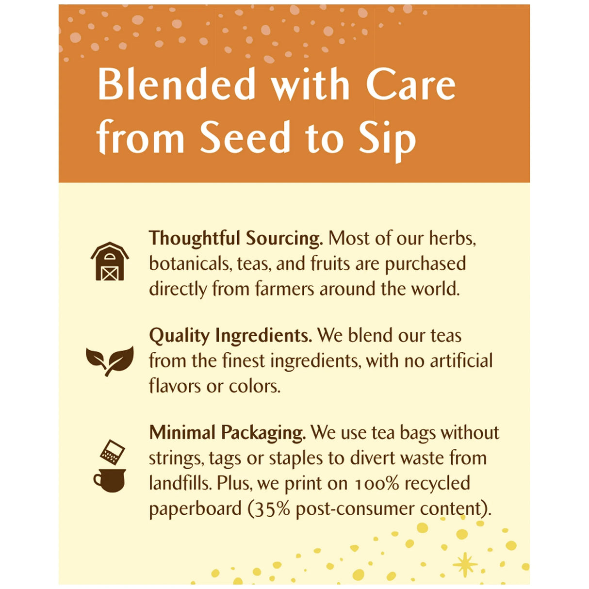 Sweet Harvest Pumpkin Herbal Tea