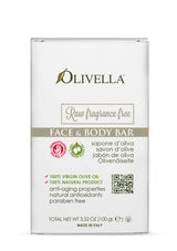 OLIVELLA FACE AND BODY BAR RAW FRAGRANCE FREE 3.52 OZ