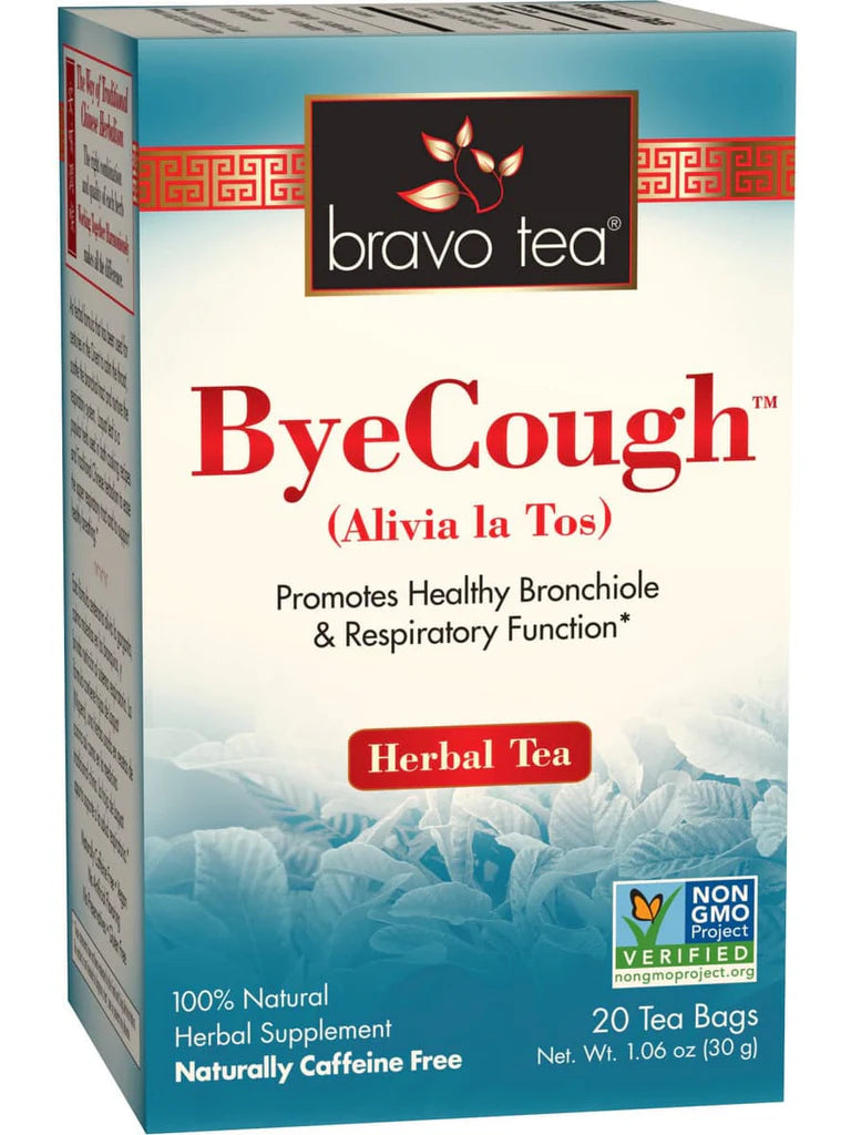 BRAVO TEA ByeCough Tea 20 BAG – Williams Natural Foods