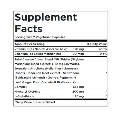 Solaray Total Cleanse™ Liver 60CT  Veg Capsule