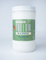 Whipped Tallow – All-Natural Moisturizer | Choose Scent & Size (2oz–85oz): Unscented / 9oz