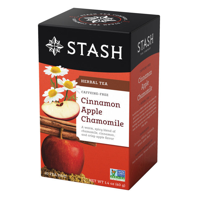STASH TEA Cinnamon Apple Chamomile Tea Caffeine Free 20 BAG