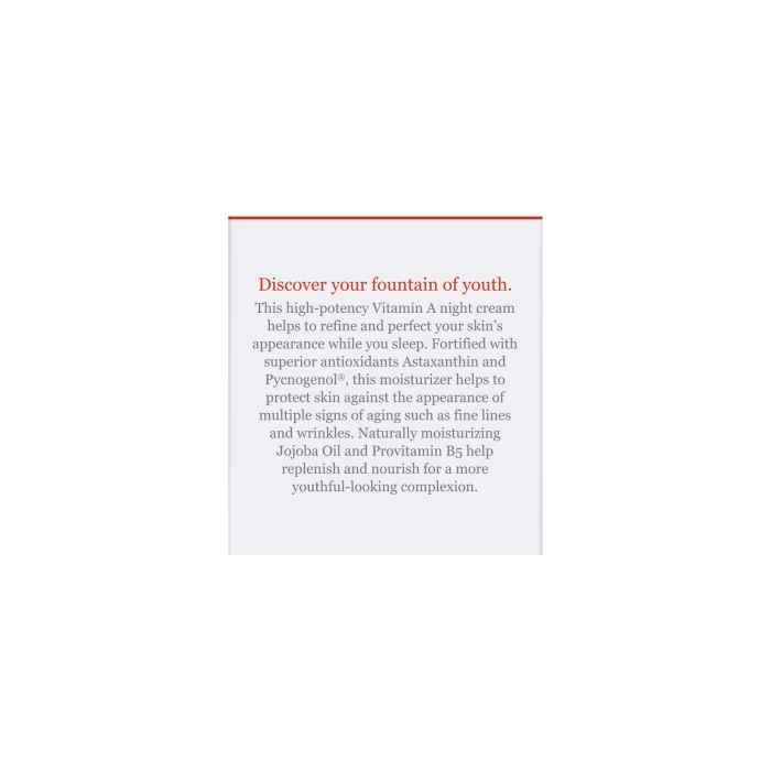 DERMA•E ANTI-AGING NIGHT CREAM  2OZ