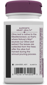 Nature's Way Olive Leaf Premium Extract 60 Vgn Cp