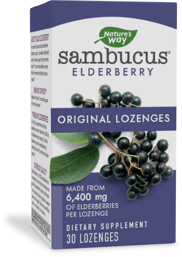 Nature's Way Sambucus Original Lozenge 30 Loz