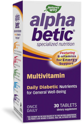 Nature's Way alpha betic® Multivitamin, Energy Support 30 Tb