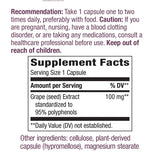 Nature's Way Grape Seed Premium Extract 60 VgnCp