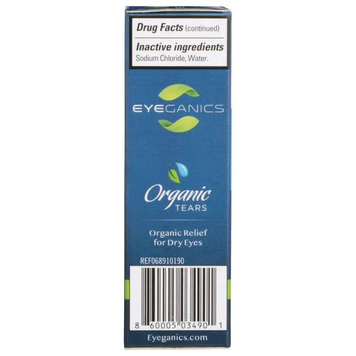 EYEGANICS ORGANIC TEARS 10ML