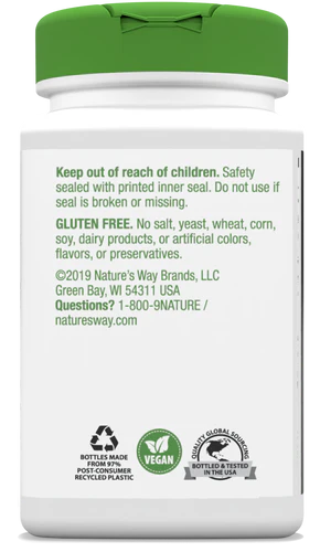 Nature's Way Melissa Lemon Balm Leaf 100 Vgn Cp