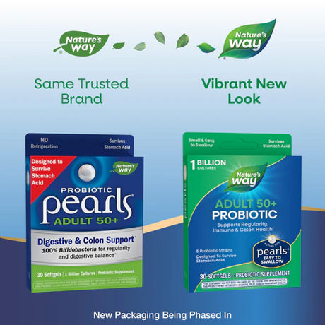 Nature's Way Probiotic Pearls® Adult 50+ 30 Sg
