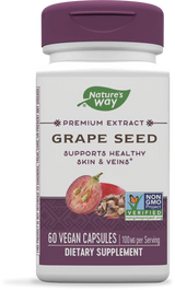 Nature's Way Grape Seed Premium Extract 60 VgnCp