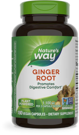 Nature's Way Ginger Root 180 Vgn Cp