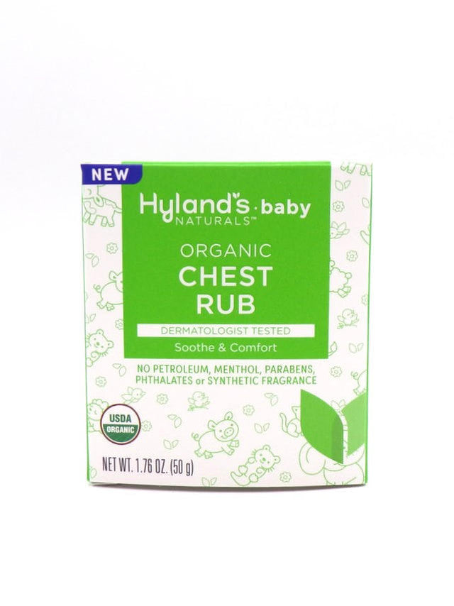 HYLAND’S BABY ORGANIC CHEST RUB 1.76OZ