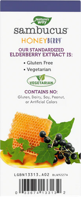 Nature's Way Sambucus® HoneyBerry™ Cough Syrup 4 Fl Oz