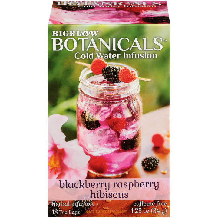 Cold Water Infusion Blackberry  Raspberry Hibiscus