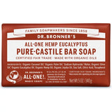 DR. BRONNER'S MAGIC SOAPS ORGANIC CASTILE BAR SOAP EUCALYPTUS 5OZ