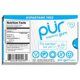 PUR GUM Peppermint Gum 9 Pieces