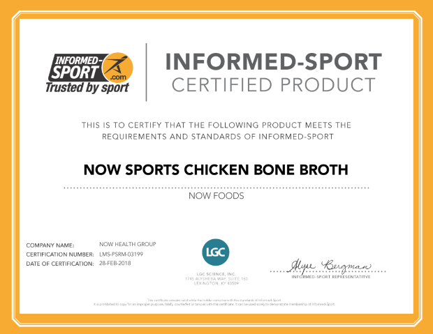 Now CHICKEN BONE BROTH PWD  1.2 LBS