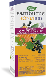 Nature's Way Sambucus® Kids HoneyBerry™ NightTime Cough Syrup TBD 4 Fl Oz