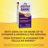 Nature's Way alpha betic® Multivitamin, Energy Support 30 Tb