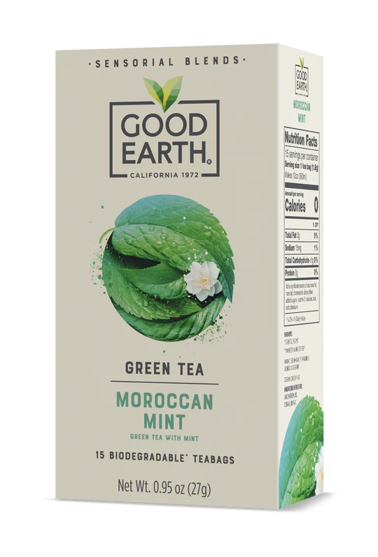 GOOD EARTH TEAS Sensorials Moroccan Mint 15 BAG