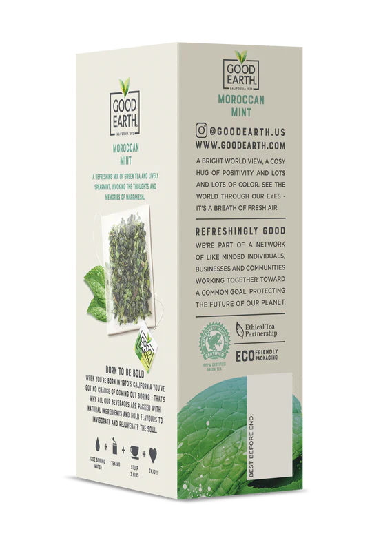 GOOD EARTH TEAS Sensorials Moroccan Mint 15 BAG