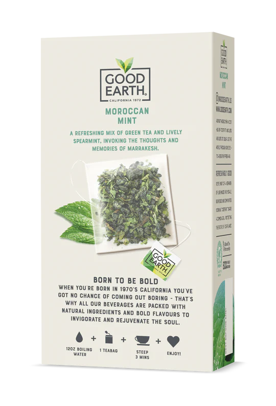 GOOD EARTH TEAS Sensorials Moroccan Mint 15 BAG