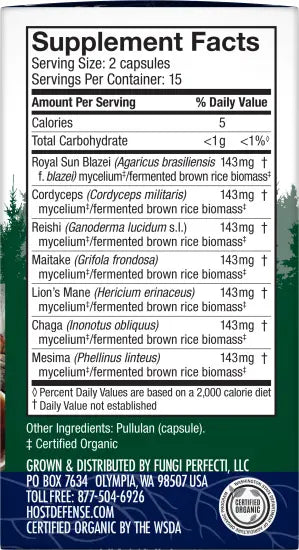 Host Defense Stamets 7®  30 count