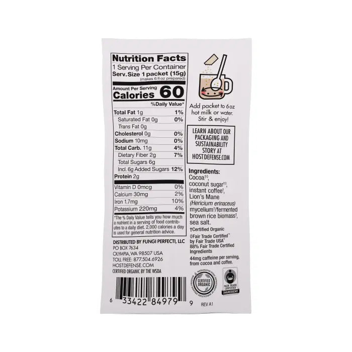 Host Defense MycoBrew® Mocha 1 Box