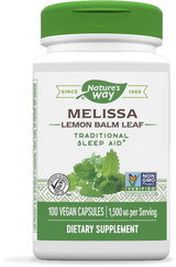Nature's Way Melissa Lemon Balm Leaf 100 Vgn Cp