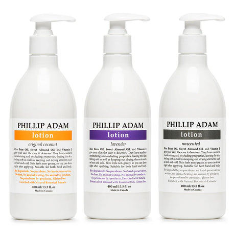 PHILLIP ADAM COCONUT HAND AND BODY LOTION 13.5OZ