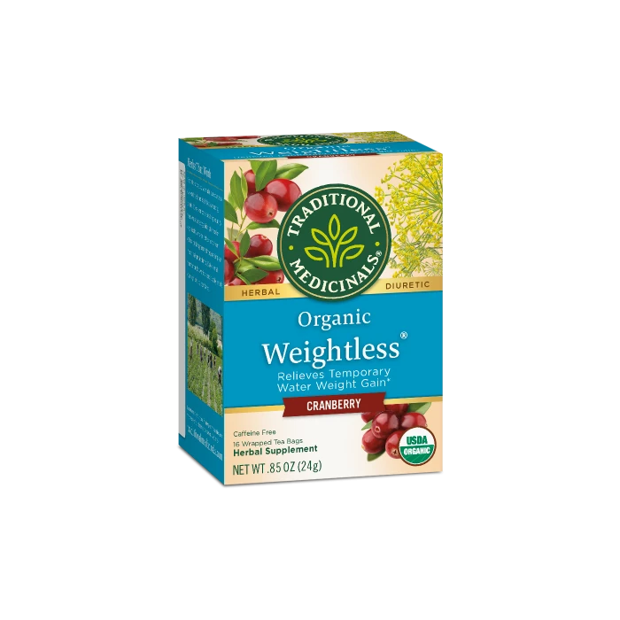 TRADITIONAL MEDICINALS TEAS Weightless Tea Cranberry 16 BAG