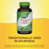 Nature's Way Gotu Kola Herb 180 Vgn Cp