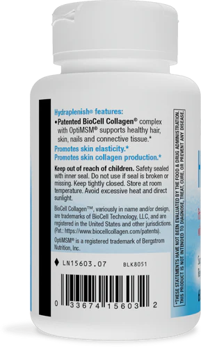 Nature's Way Hydraplenish® Plus MSM 60 Cp