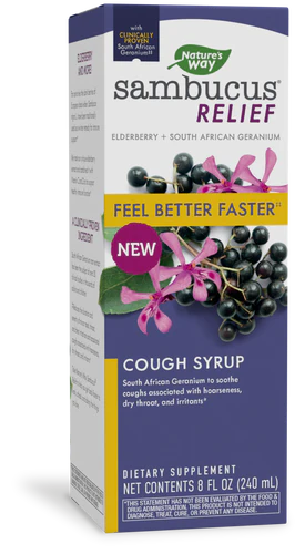 Nature's Way Sambucus Relief Syrup 8 OZ