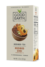 GOOD EARTH TEAS Sensorials Rooibos Chai 15 BAG