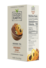GOOD EARTH TEAS Sensorials Rooibos Chai 15 BAG