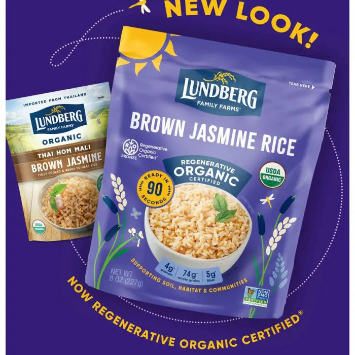 LUNDBERG FAMILY FARMS Brown 8 OZ