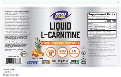 Liquid L-Carnitine Amino Acids