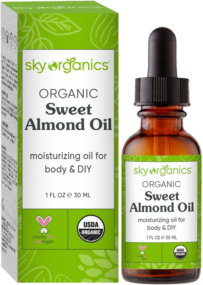 SKY ORGANICS ORGANIC SWEET ALMOND OIL 1OZ