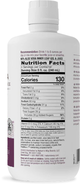 Nature's Way Aloe Vera Inner Leaf Gel & Juice (Wild Berry Flavor) 1 Ltr Lq