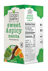 GOOD EARTH TEAS Matcha Maker Green Tea 18 BAG