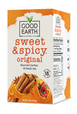 GOOD EARTH TEAS Herbal & Black Tea Sweet & Spicy 18 BAG