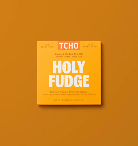 TCHO CHOCOLATE Holy Fudge Singles .83 OZ