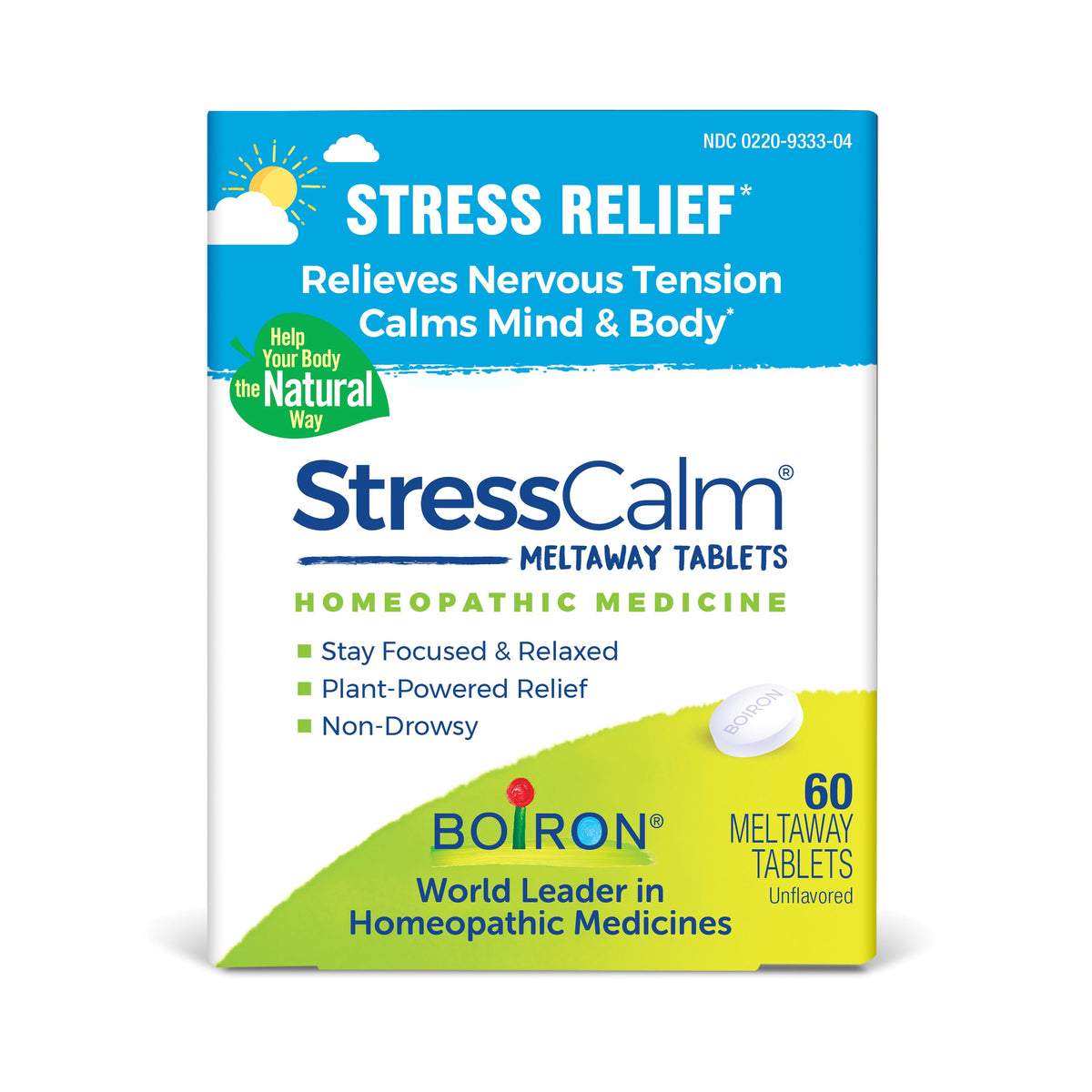 Stress Calm 60 tabletas de disolución rápida homeopáticas