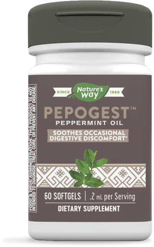 Nature's Way Pepogest® Peppermint Oil 60 Sg