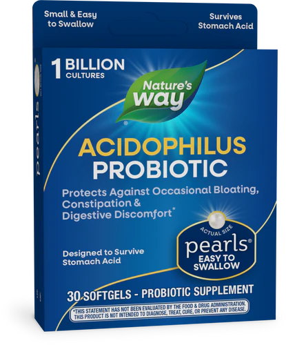 Nature's Way Probiotic Pearls® Acidophilus 30 Sg