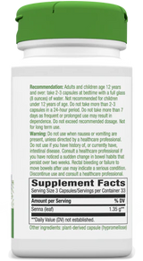 Nature's Way Senna Leaves 100 Vgn Cp