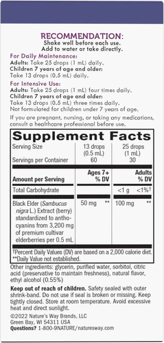 Nature's Way Sambucus Drops™ 1 Fl Oz